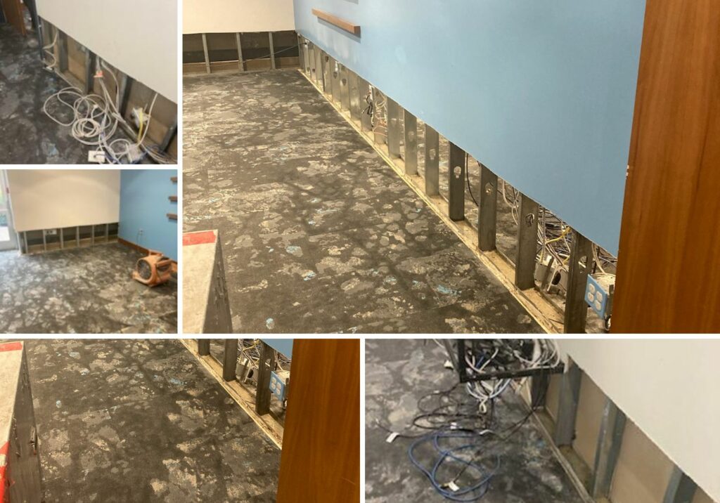 Water Damage Restoration & Mold Mitigation • Religious Facility in Easton, MA