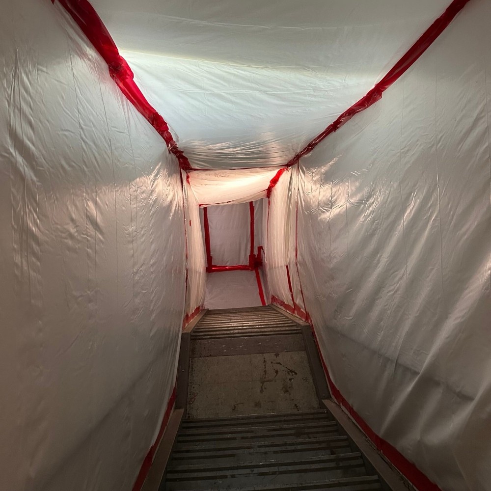 Asbestos Abatement Project at Logan Airport's Delta Terminal B in Boston, MA