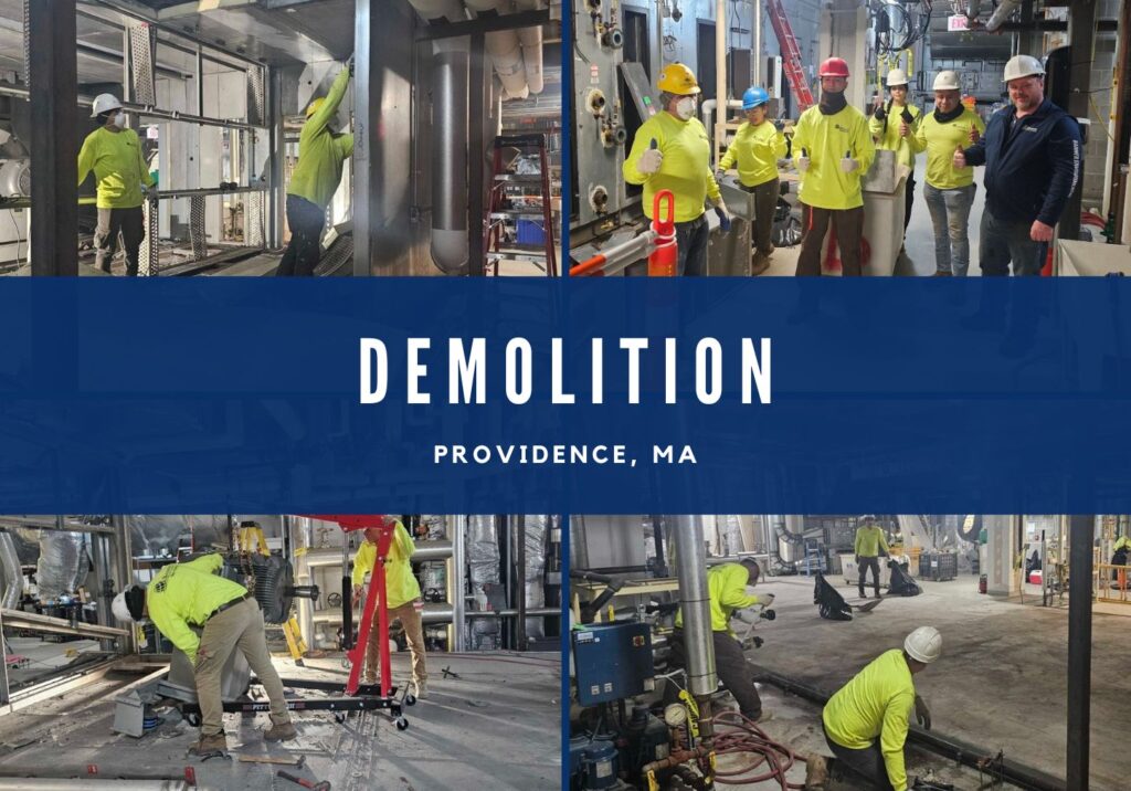 banner myriam hospital ahu demolition providence, ri