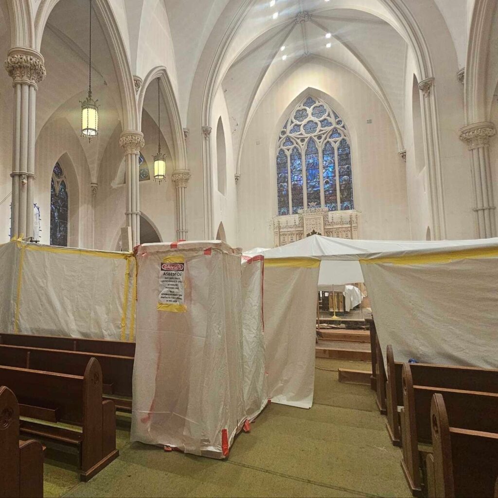 Banner Environmental Services Completes Large-Scale Asbestos Abatement at St. Mary's Church in Milford, MA