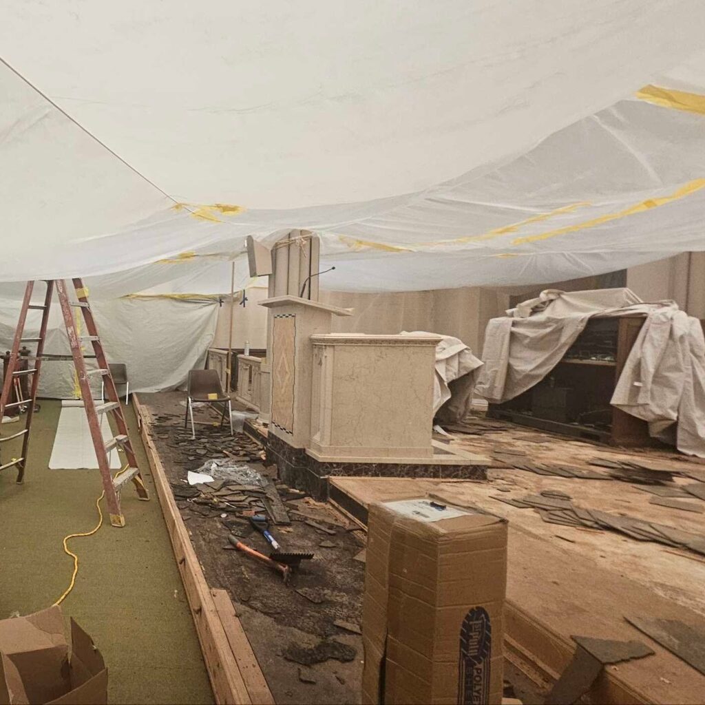 Banner Environmental Services Completes Large-Scale Asbestos Abatement at St. Mary's Church in Milford, MA