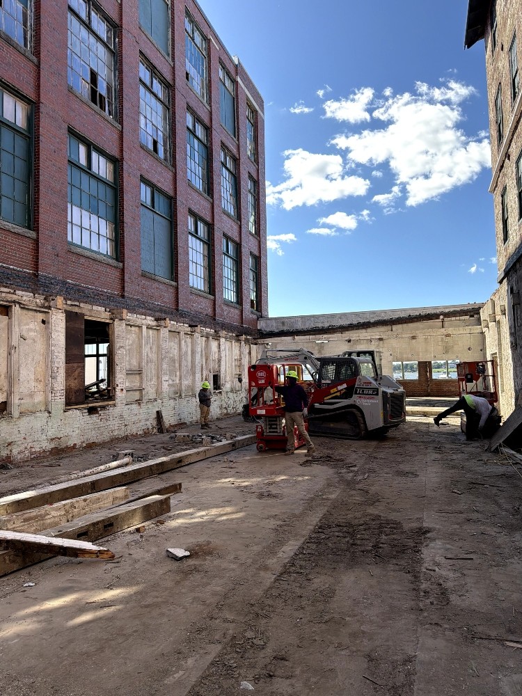 Bristol Yarn Mill demolition asbestos abatement bristol ri