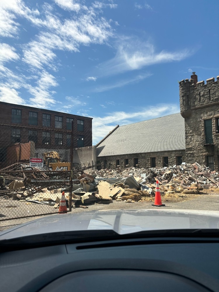 Bristol Yarn Mill demolition asbestos abatement bristol ri