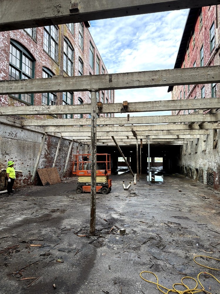 Bristol Yarn Mill demolition asbestos abatement bristol ri