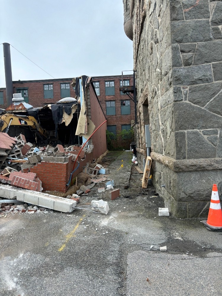 Bristol Yarn Mill demolition asbestos abatement bristol ri