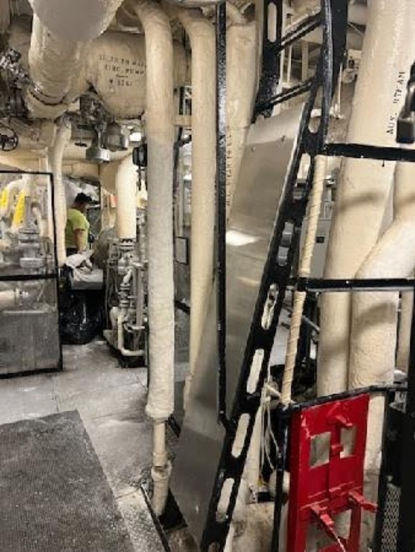 Asbestos abatement uss joseph p kennedy battleship cove. fall river, ma