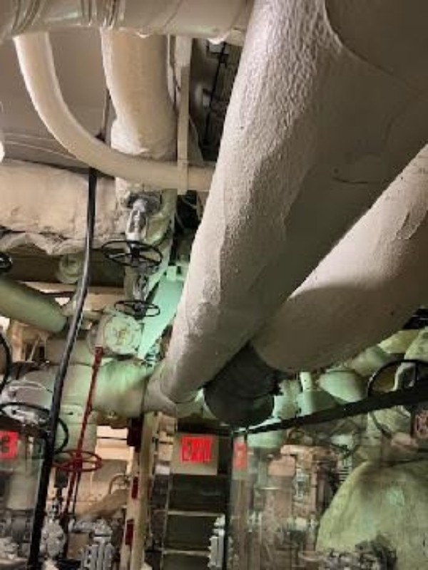 Asbestos abatement uss joseph p kennedy battleship cove. fall river, ma