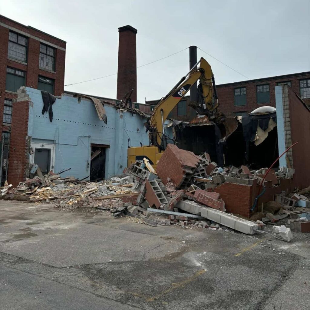 bristol ri lofts demolition project