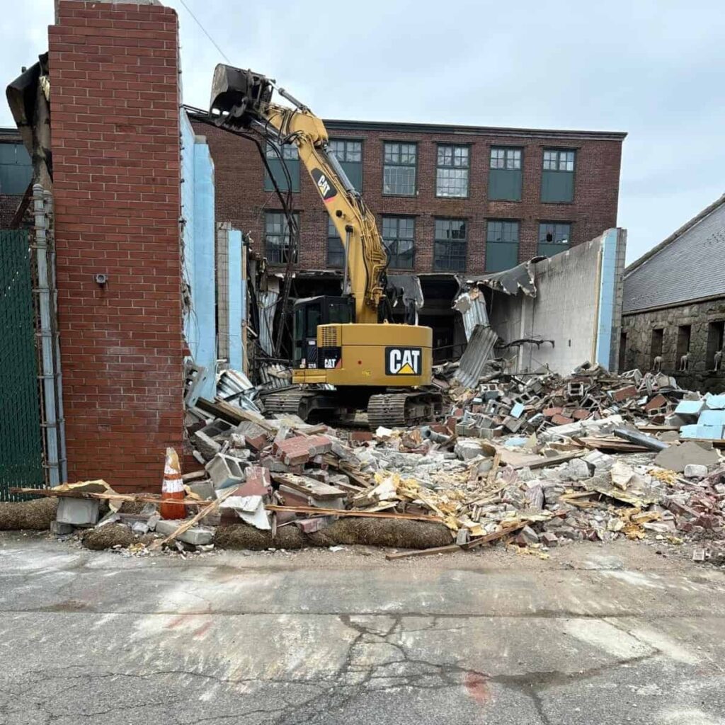 bristol ri lofts demolition project