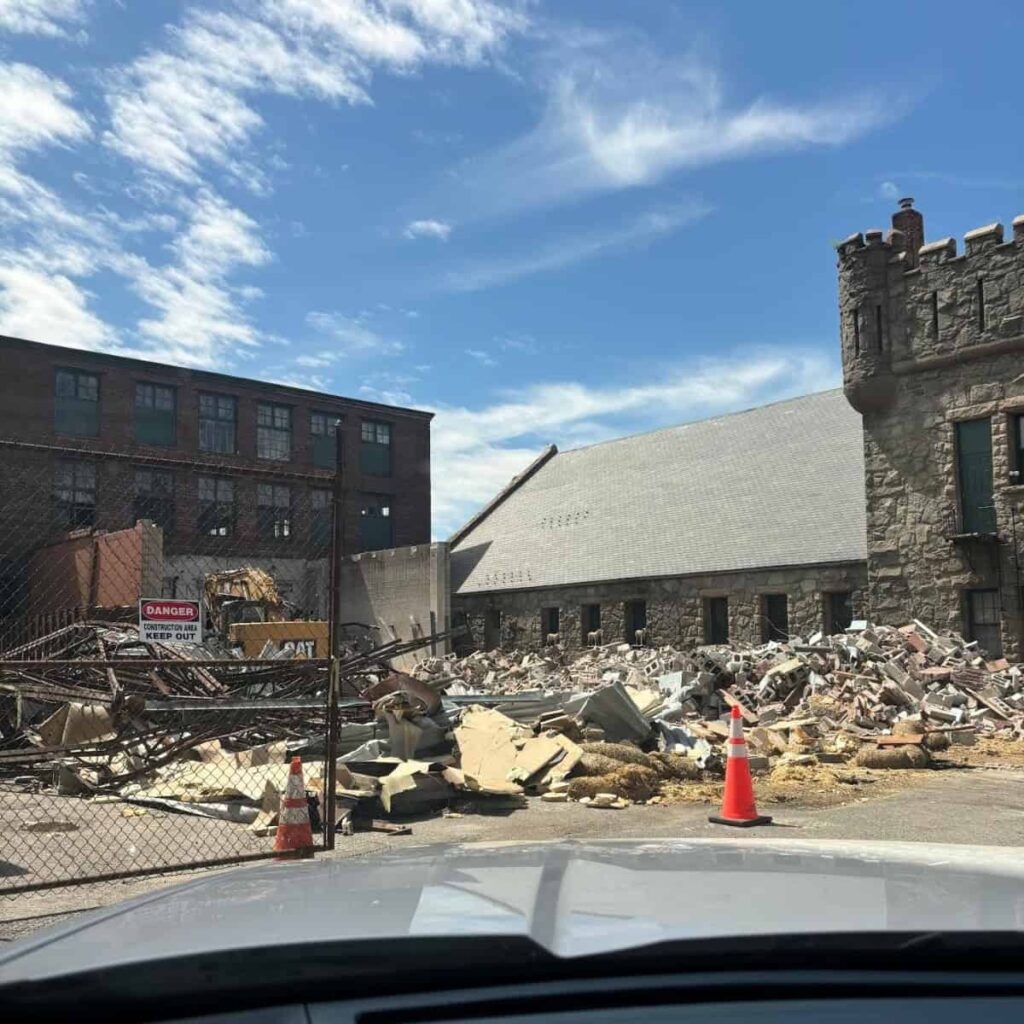 bristol ri lofts demolition project