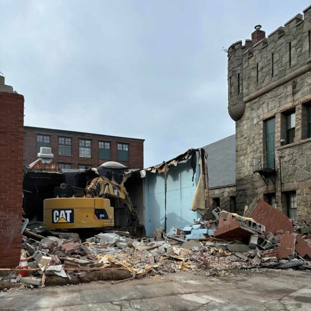 bristol ri lofts demolition project