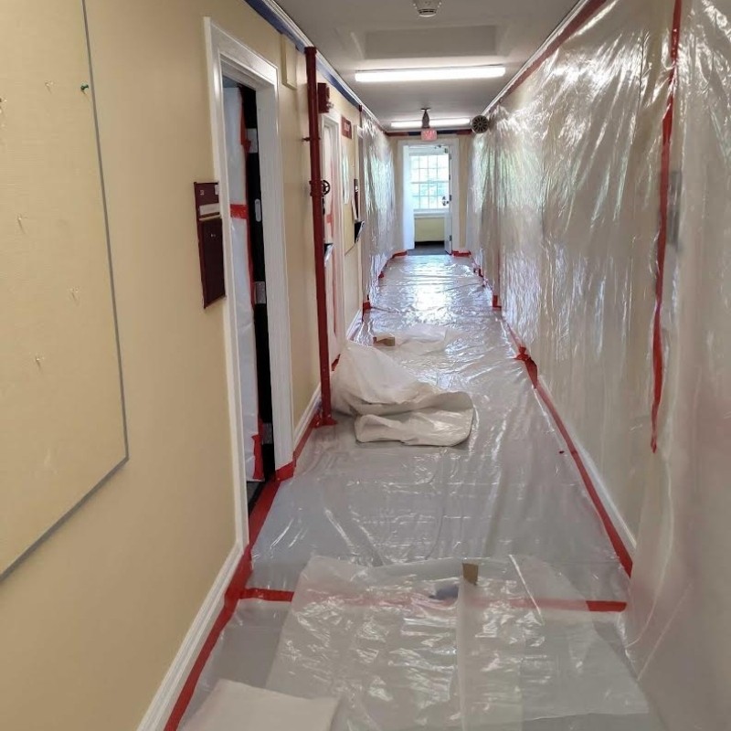 Asbestos Abatement at Tillinghast Hall Bridgewater State University (BSU)