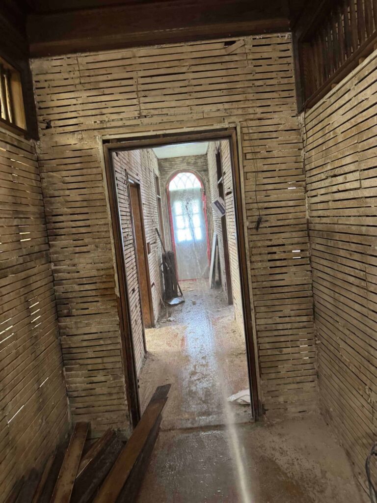 walker center asbestos abatement project in newton ma