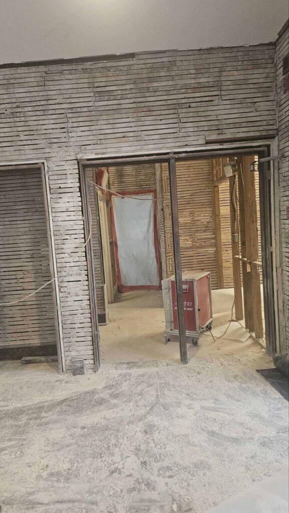 walker center asbestos abatement project in newton ma