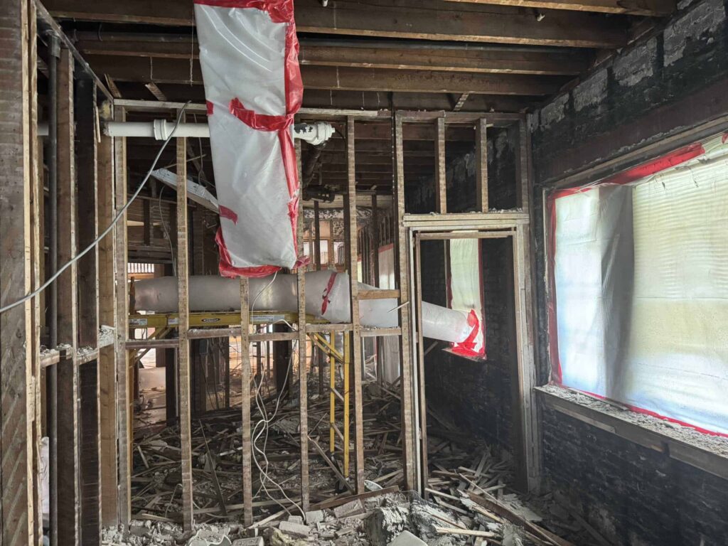 walker center asbestos abatement project in newton ma