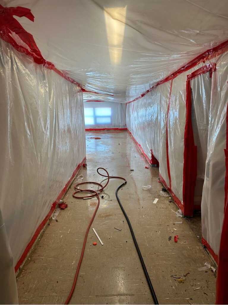 fitchburg early learning asbestos abatement and demolition project
