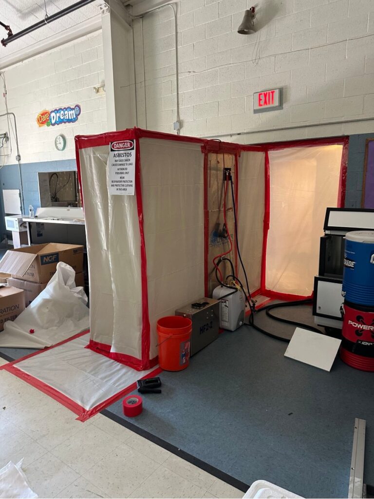 fitchburg early learning asbestos abatement and demolition project