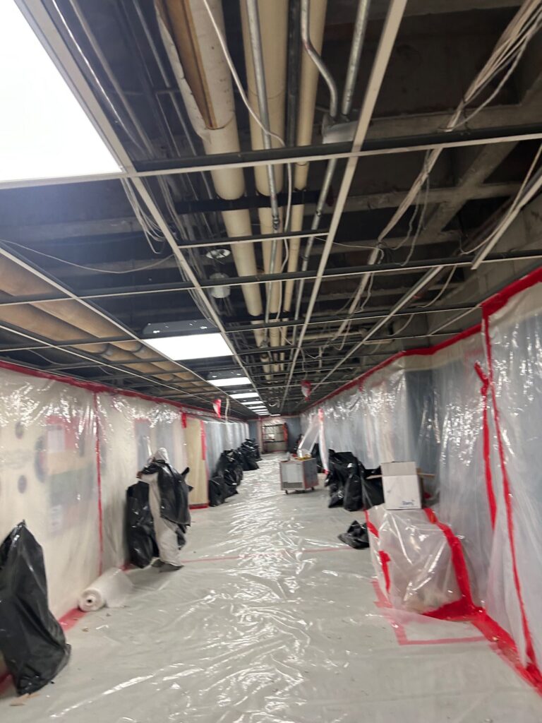 Asbestos Abatement at Fitchburg Memorial Middle School
