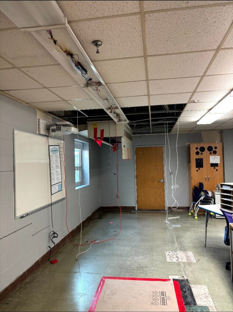 Asbestos Abatement at Fitchburg Memorial Middle School