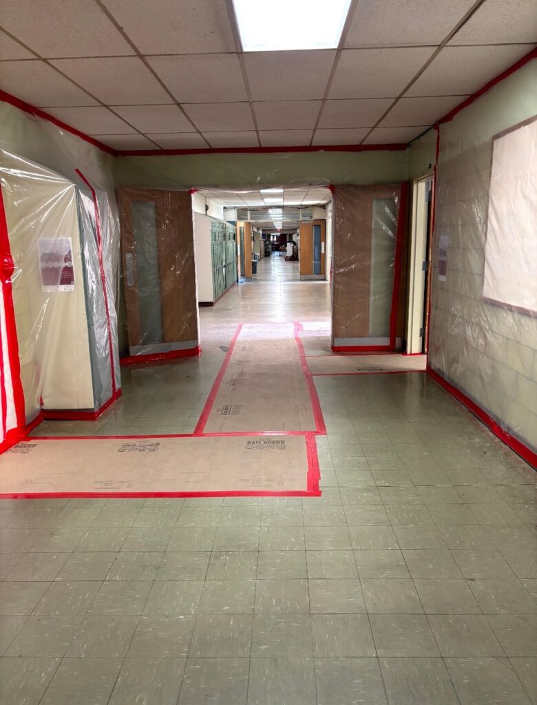 Asbestos Abatement at Fitchburg Memorial Middle School
