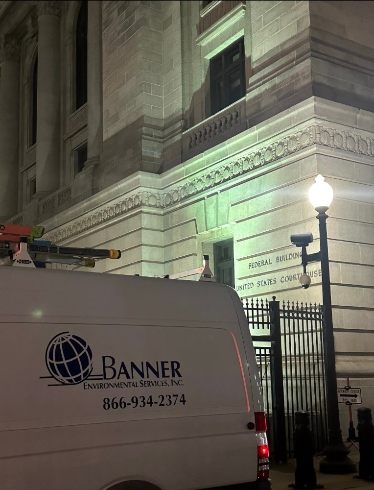 asbestos abatement federal courthouse