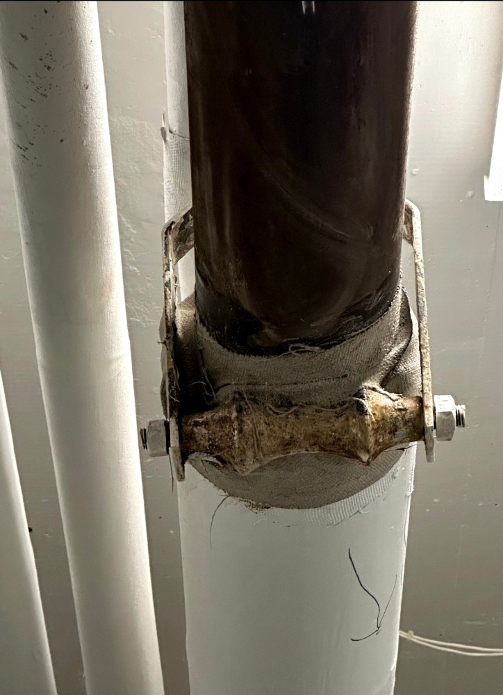 Swift Asbestos Abatement in Cambridge, MA School ACM Leaky Pipe