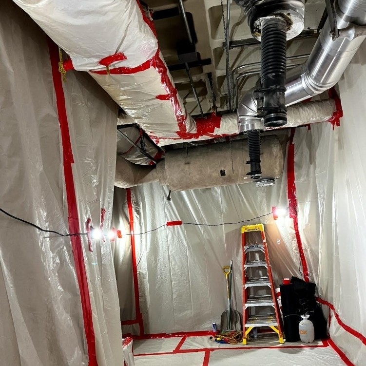 Asbestos Insulation Wrap Removal Boston Medical Center – South