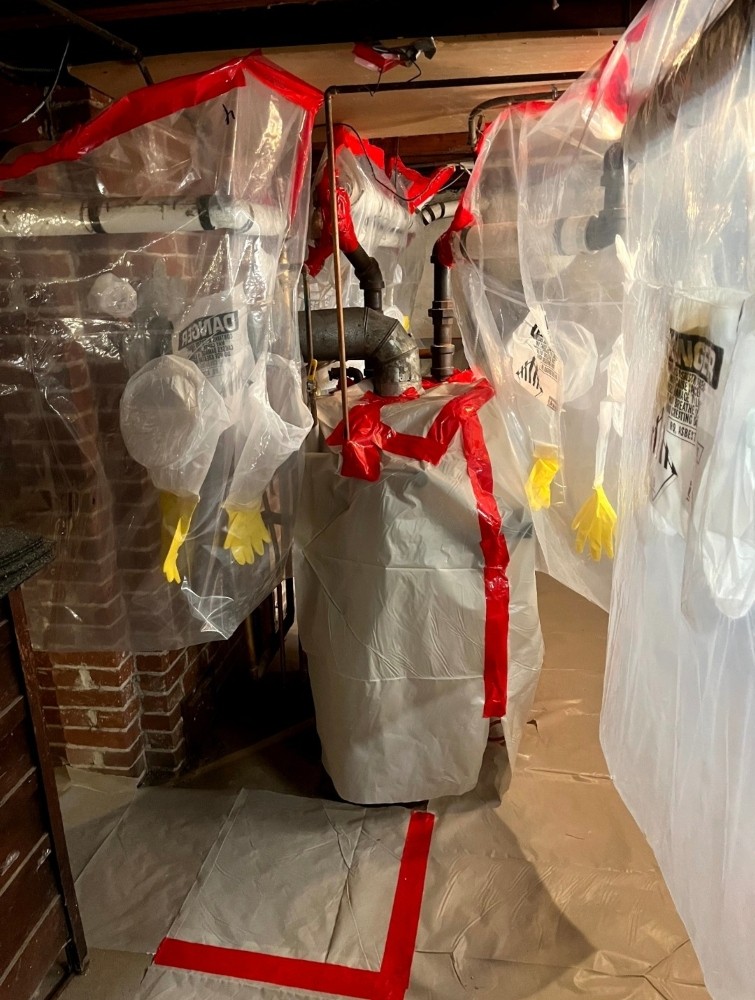 Asbestos Boiler & Pipe Insulation Removal Douglas, MA