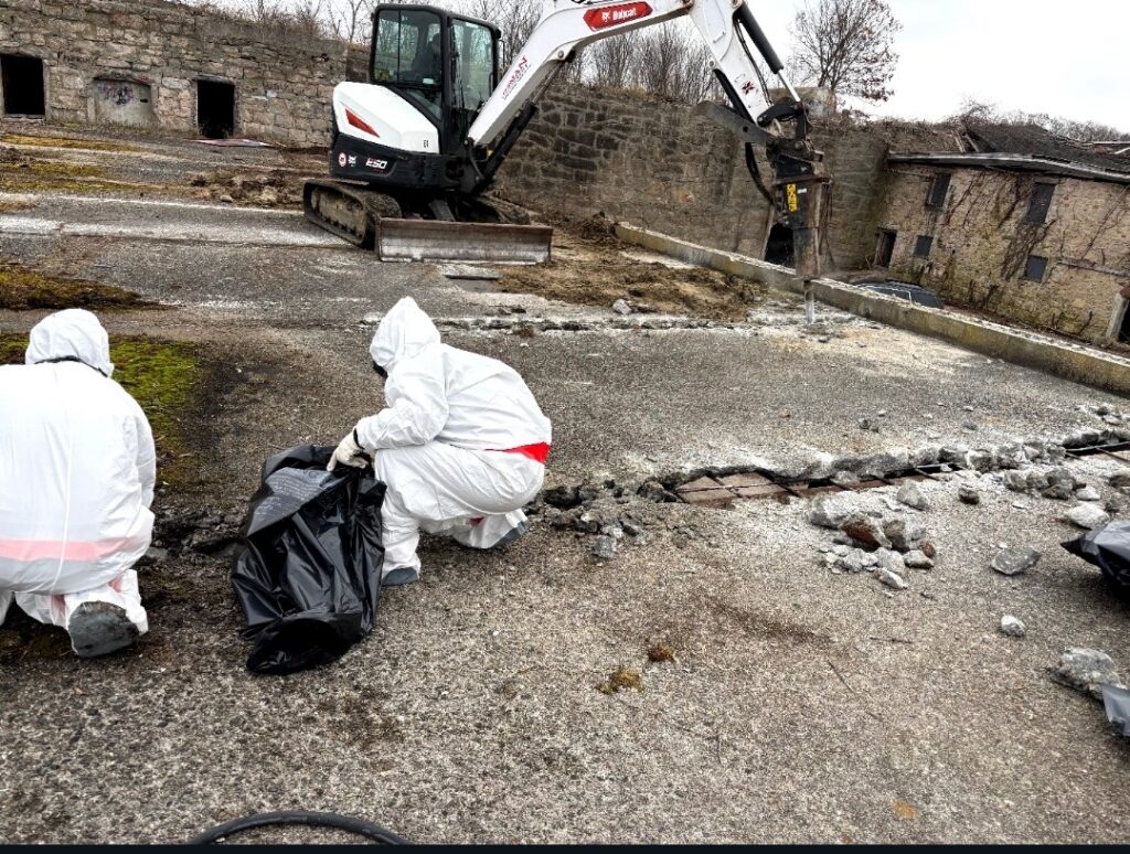 Asbestos Abatement Project in Northbridge, MA