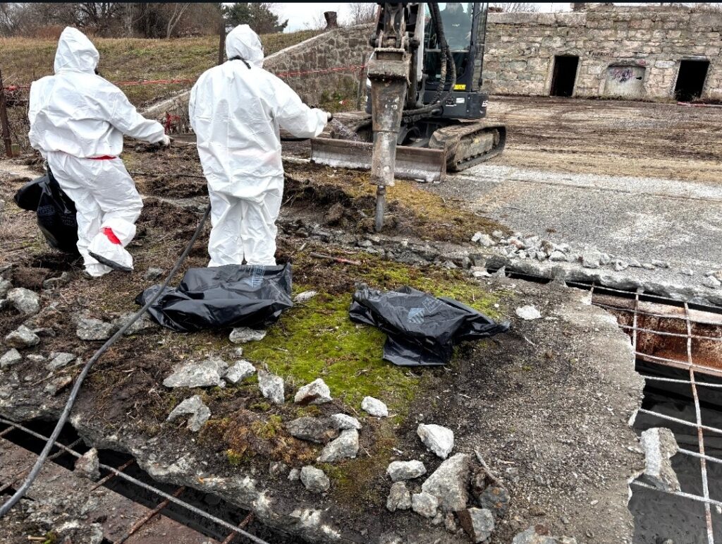 Asbestos Abatement Project in Northbridge, MA