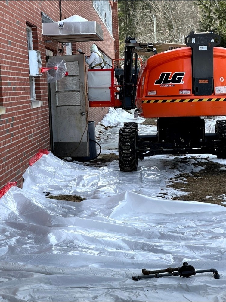 Historic School Asbestos Abatement Project • North Grosvenor Dale, CT