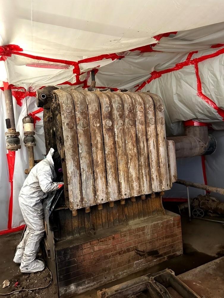 Historic School Asbestos Abatement Project • North Grosvenor Dale, CT