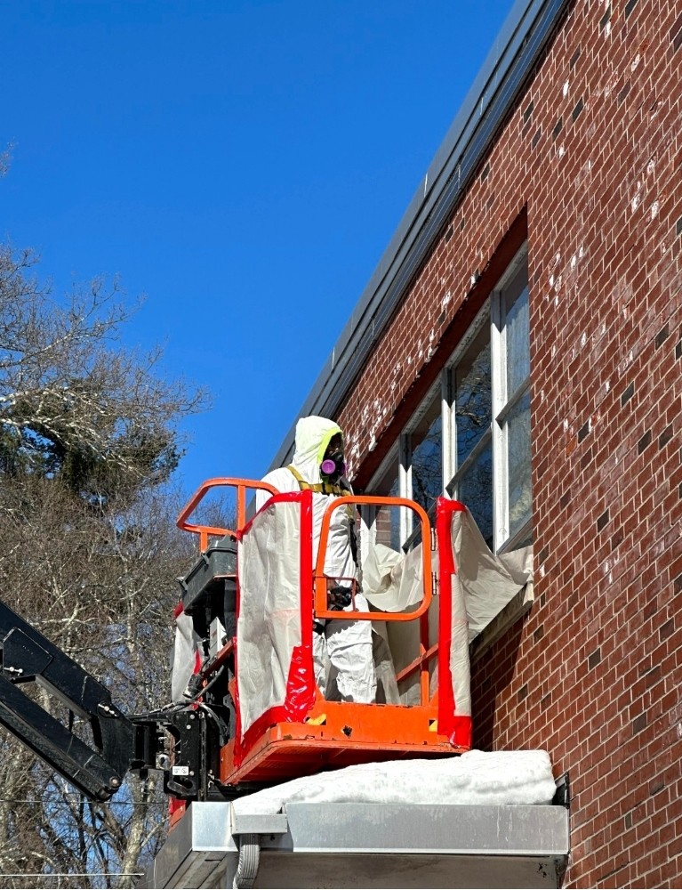 Historic School Asbestos Abatement Project • North Grosvenor Dale, CT