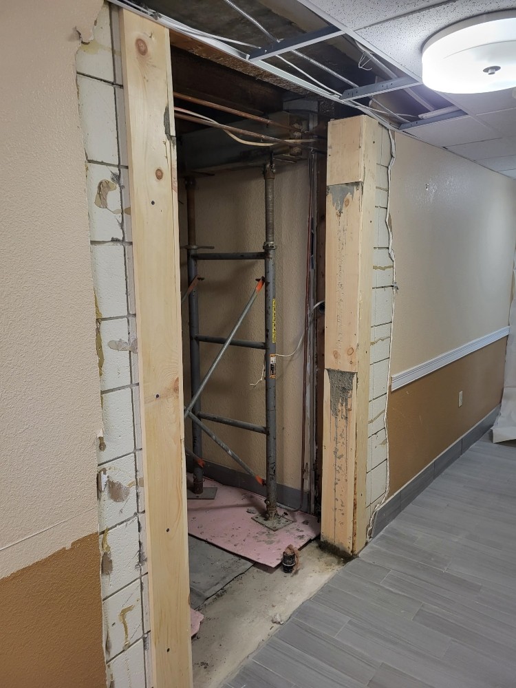 Structural Demolition Lintel Installation Holiday Inn Express Hyannis 