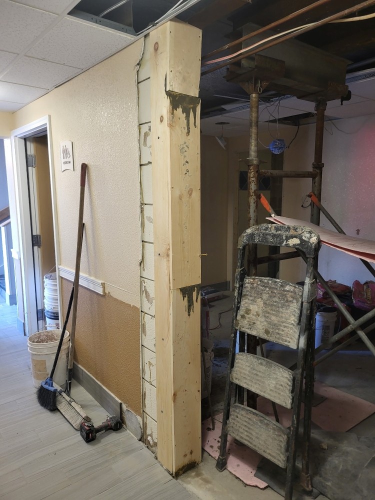 Structural Demolition Lintel Installation Holiday Inn Express Hyannis 