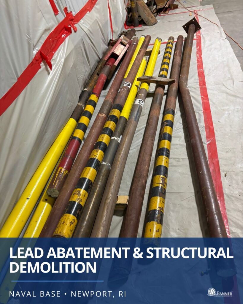 Lead Abatement & Structural Demolition • Newport Naval Base, RI