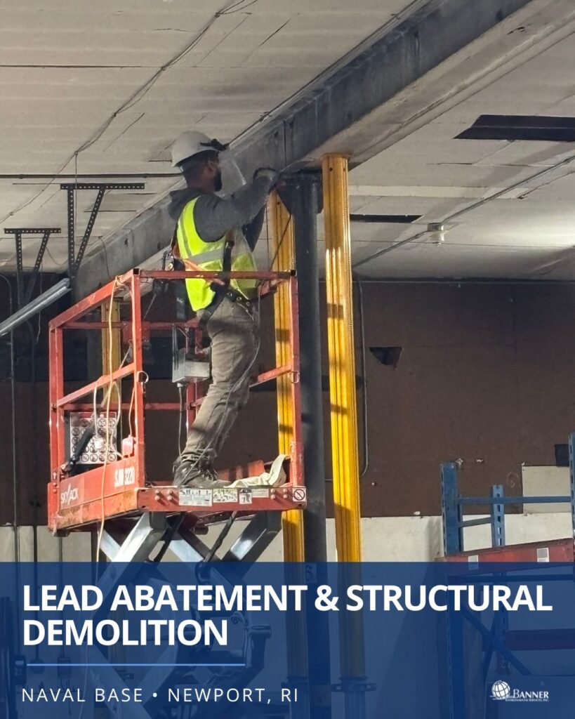 Lead Abatement & Structural Demolition • Newport Naval Base, RI