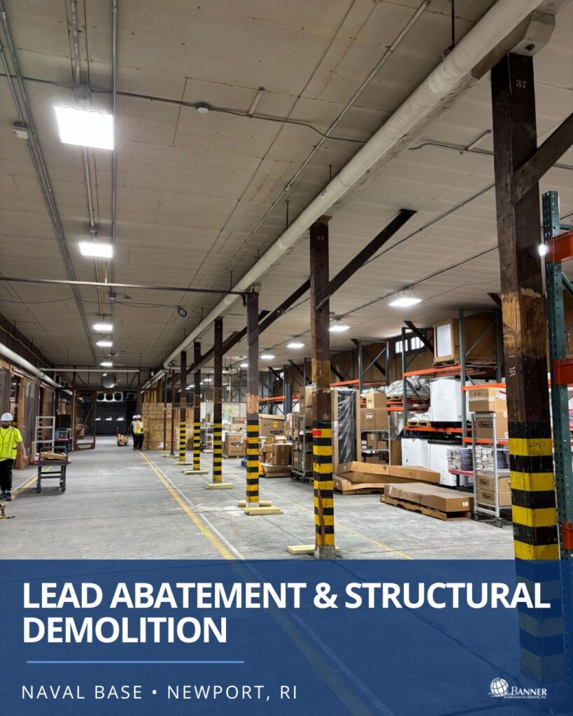 Lead Abatement & Structural Demolition • Newport Naval Base, RI