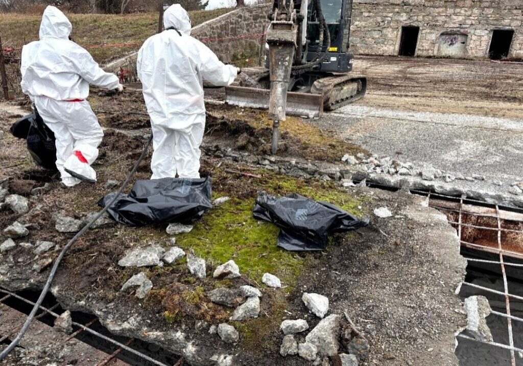 Asbestos Abatement Project in Northbridge, MA