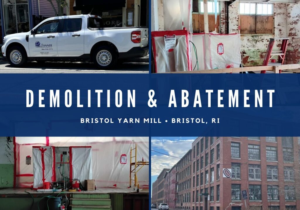 Bristol Yarn Mill demolition asbestos abatement bristol ri
