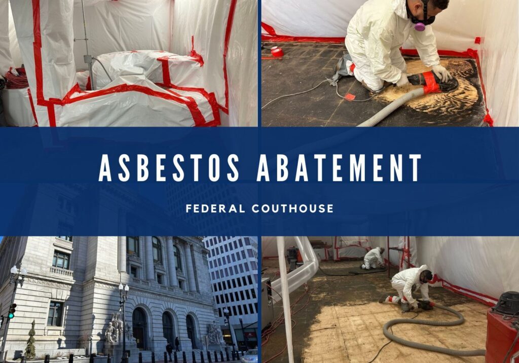 asbestos abatement federal courthouse