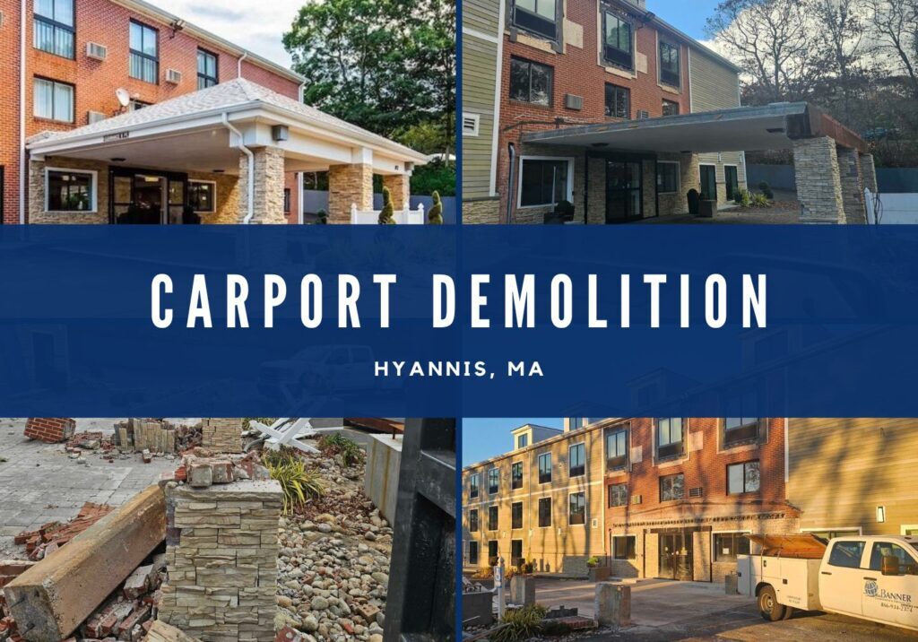 hotel carport demolition hyannis ma