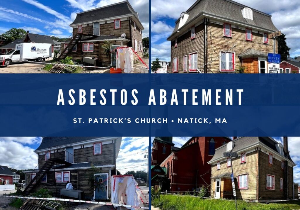 St Patrick's Rectory Asbestos Abatement Project in Natick, MA