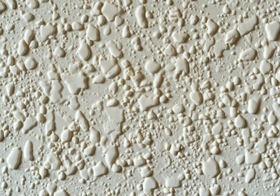 popcorn ceiling asbestos