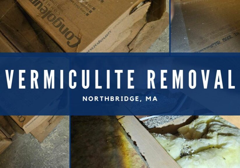 vermiculite asbestos removal in a residential attic northbridge, ma